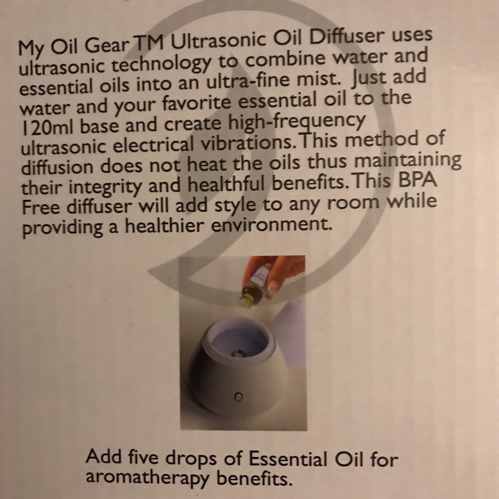 NWT💧Essential Oil Diffuser Set -MyOilGear/dōTerra - Picture 6 of 6